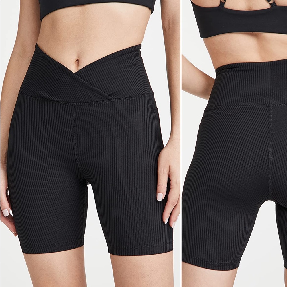 Year of Ours v-waist biker shirt